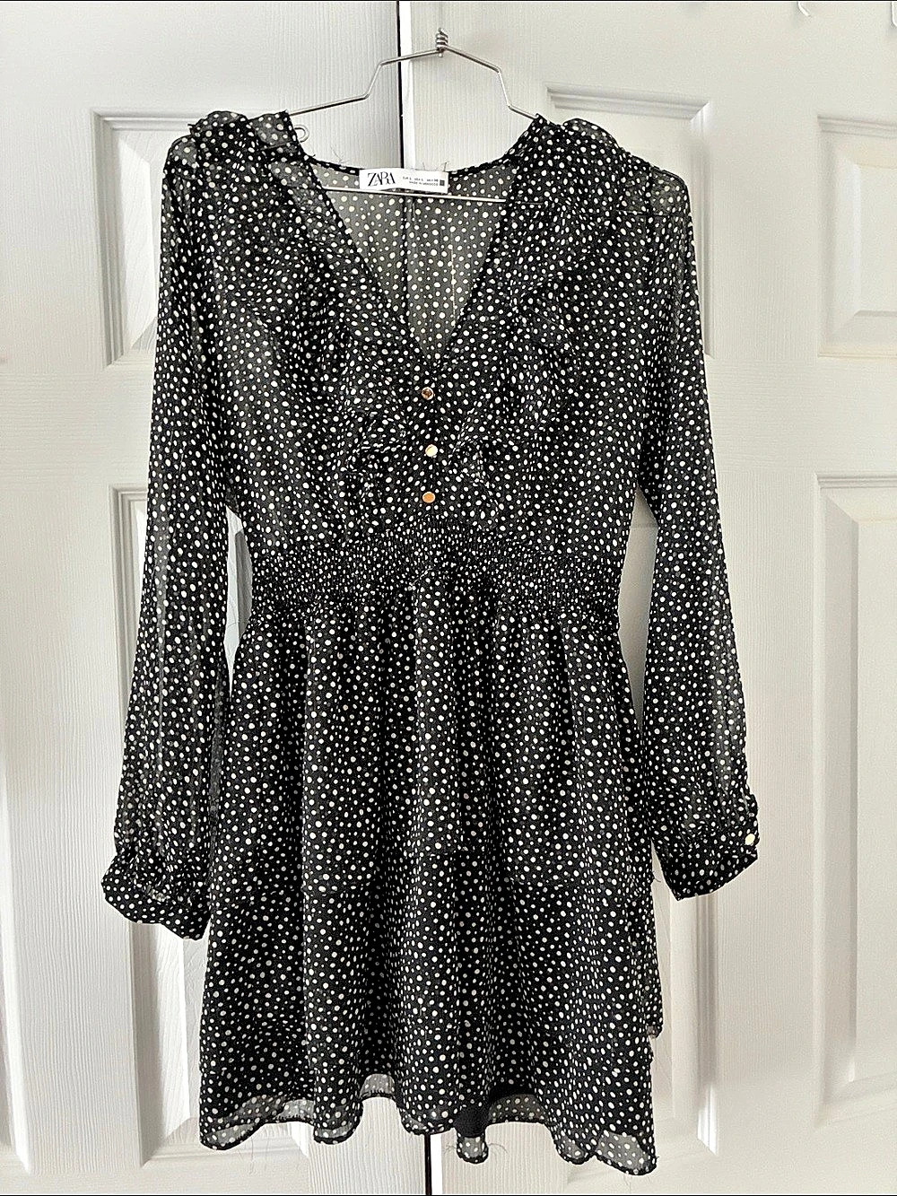 Zara Polka Dot Mini Dress